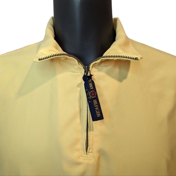 VINTAGE Tommy Hilfiger Golf yellow golf jacket medium - Picture 2 of 15